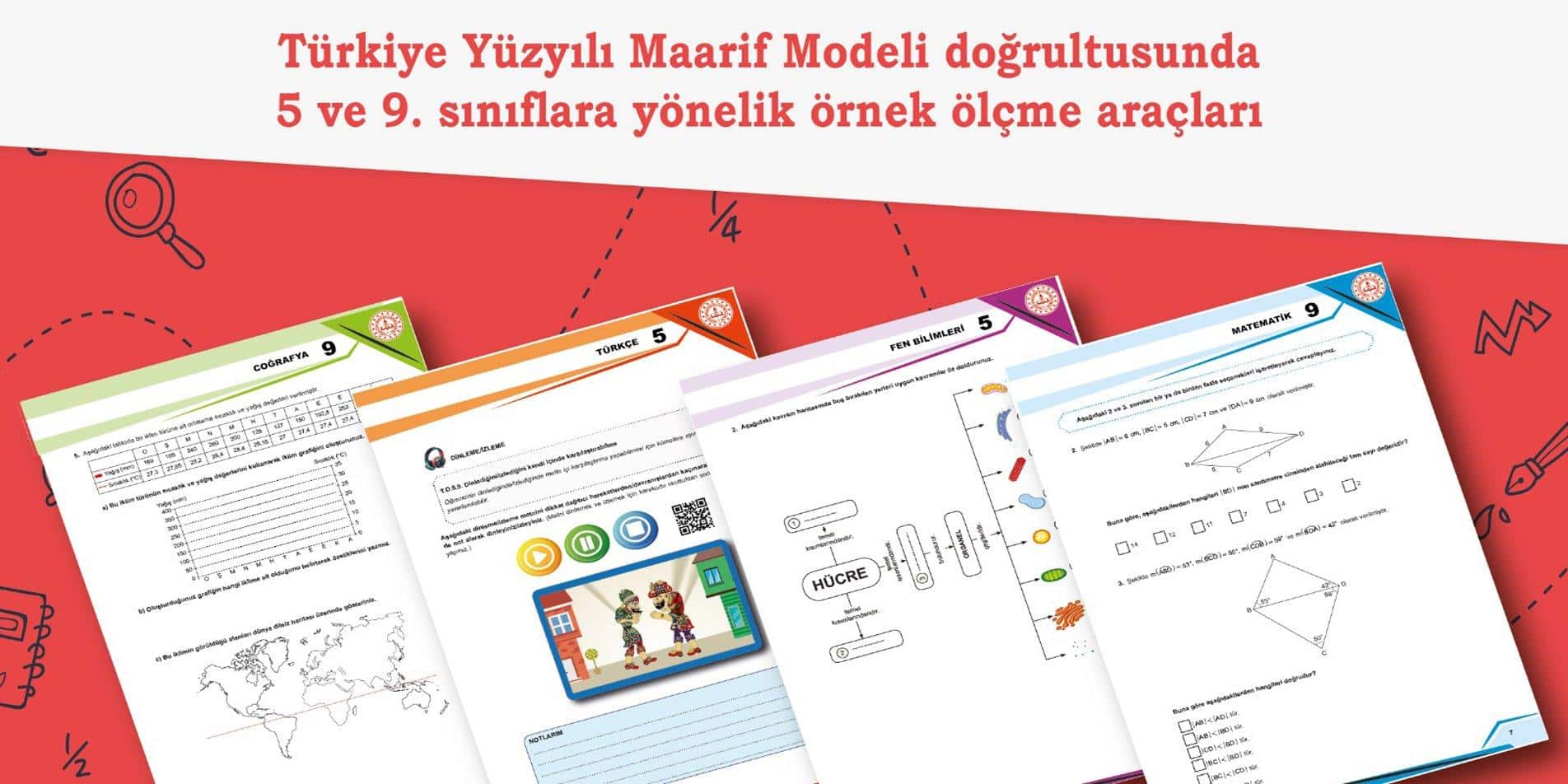 YENİ MÜFREDATA UYGUN ÖRNEK ÖLÇME ARAÇLARININ DÖRDÜNCÜSÜ YAYIMLANDI